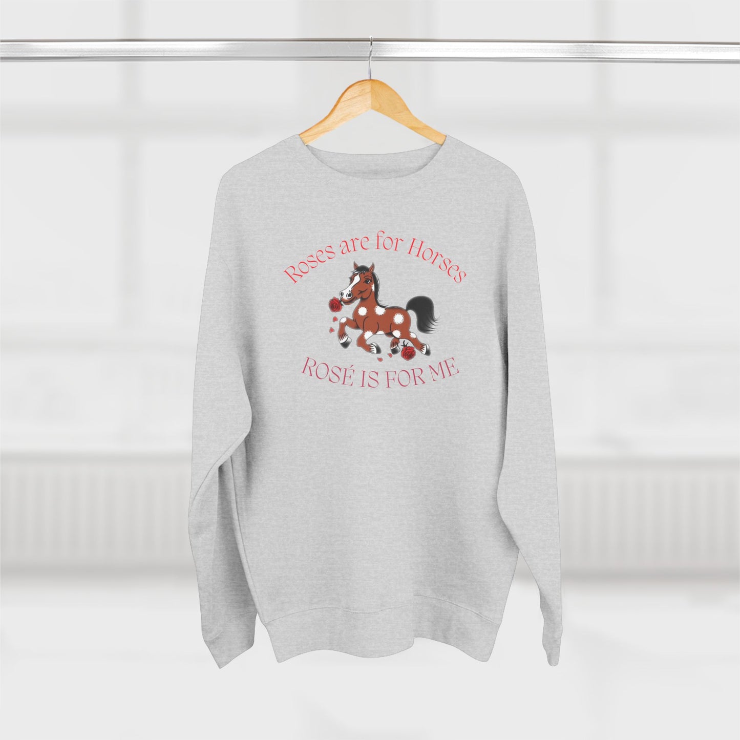 Roses are for Horses CrewNeck