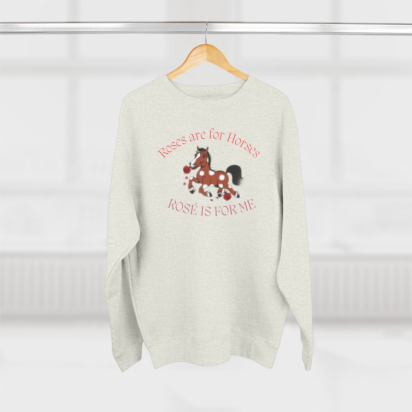 Roses are for Horses CrewNeck