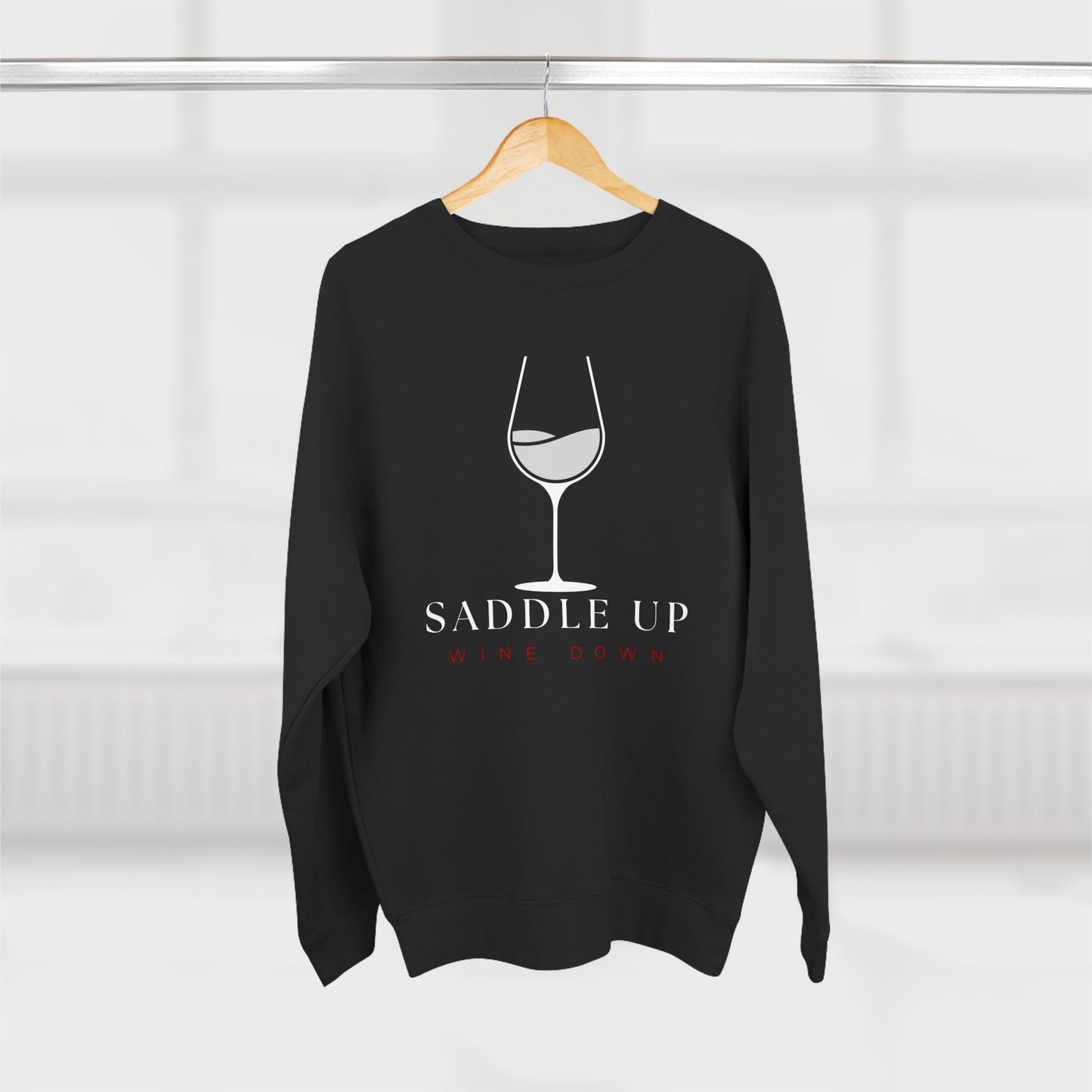 Saddle Up - Crew Neck (Black)