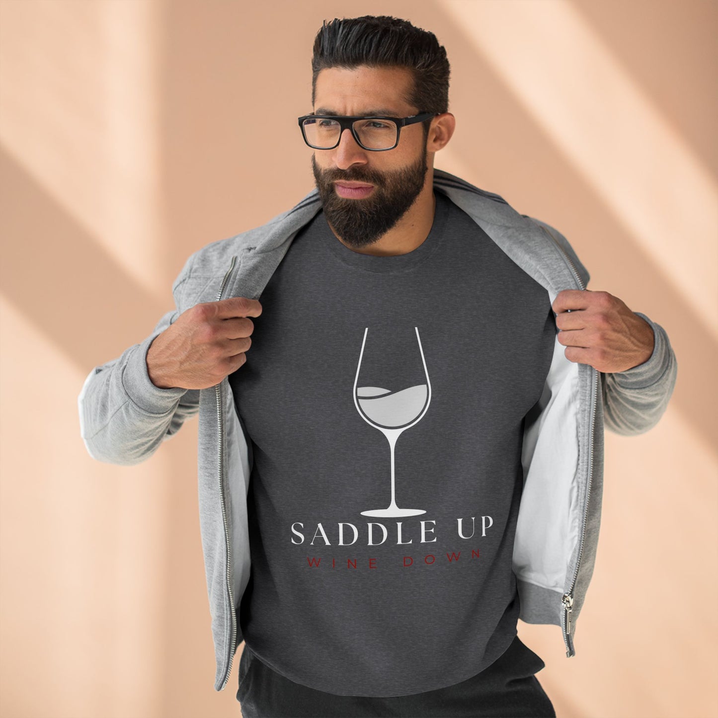 Saddle Up - Crew Neck (Black)