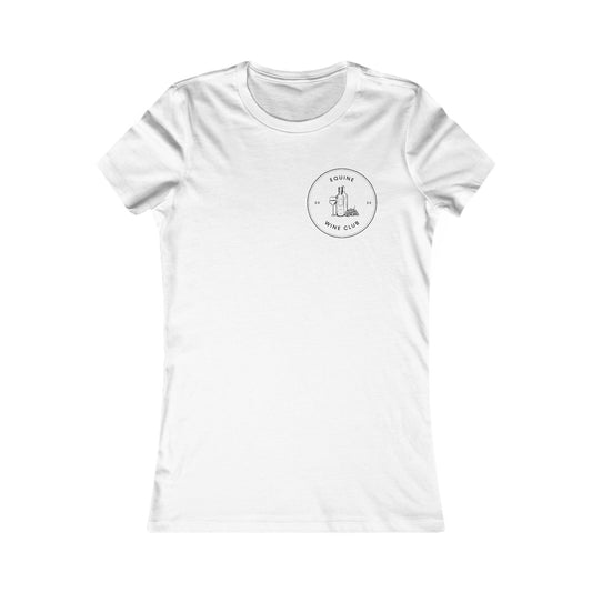Equine Wine Club Logo - Tee
