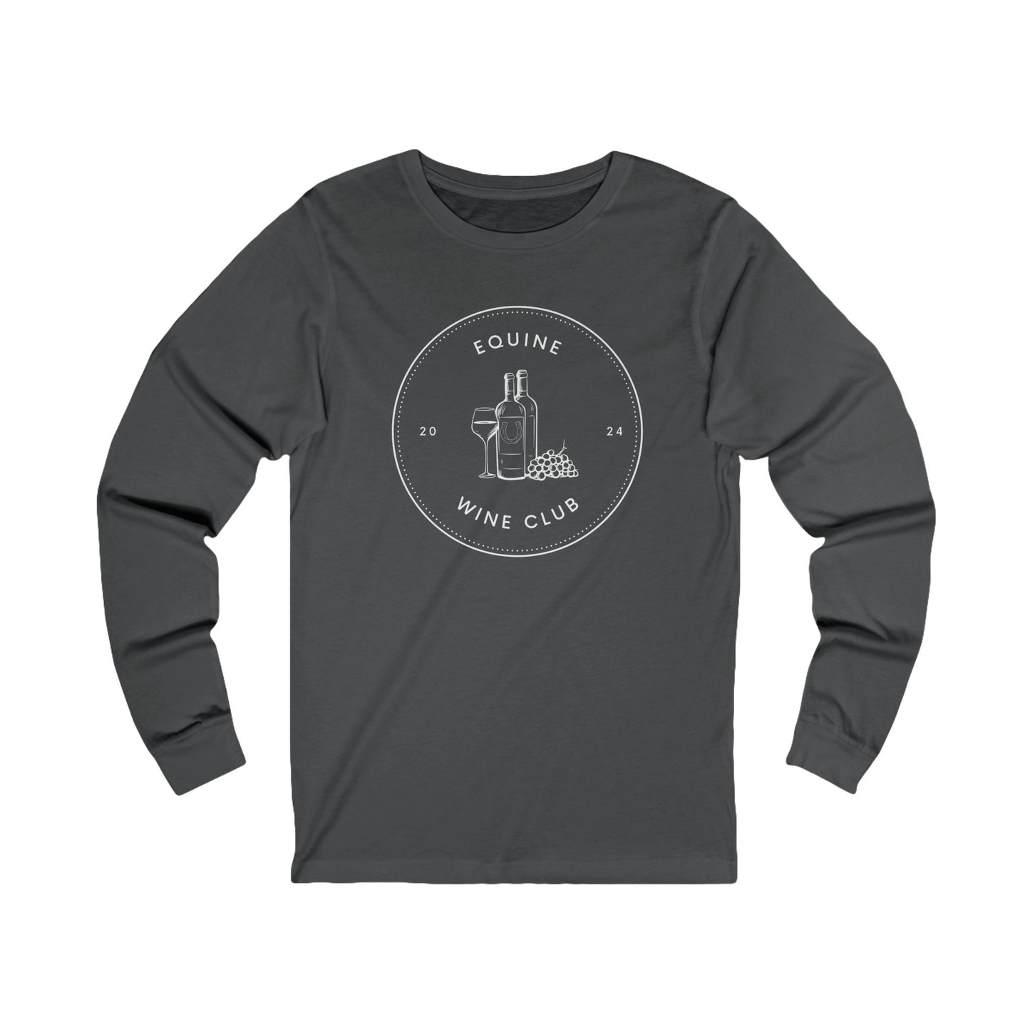 Equine Wine Club Long Sleeve Tee
