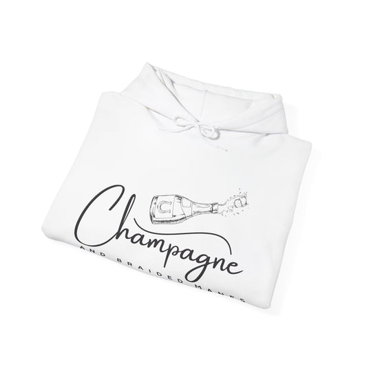 Champagne & Braided Manes - Light Hoodie
