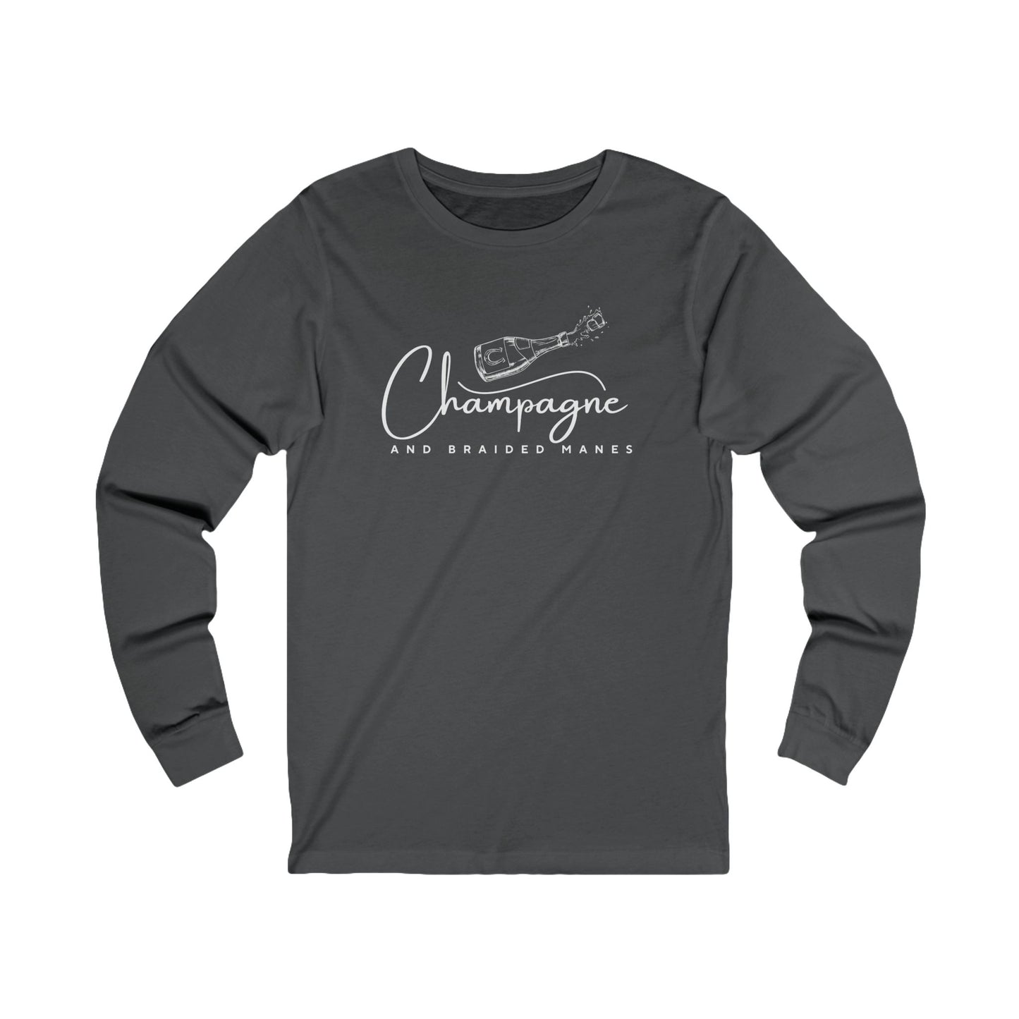 Champagne & Braided Manes - Light Long Sleeve