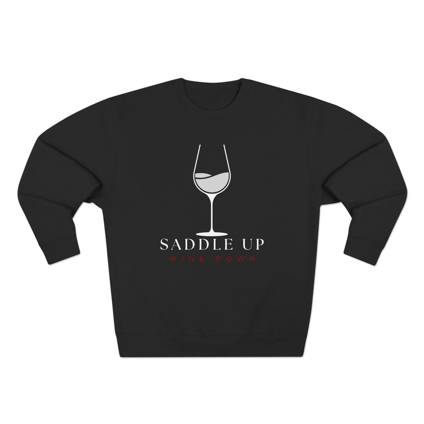 Saddle Up - Crew Neck (Black)