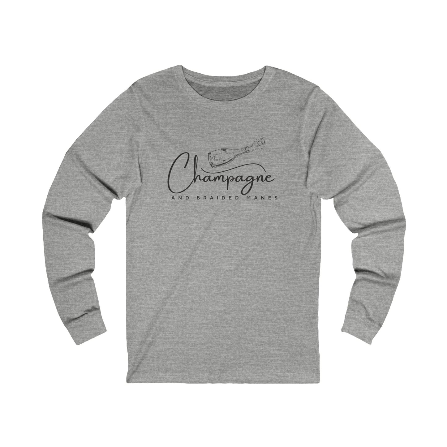 Champagne & Braided Manes - Light Long Sleeve