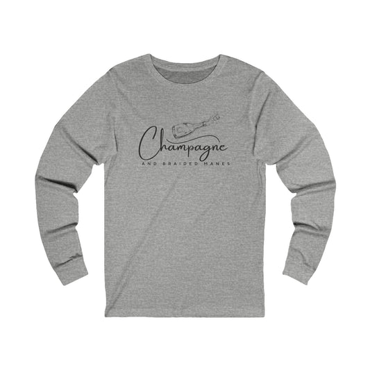 Champagne & Braided Manes - Light Long Sleeve