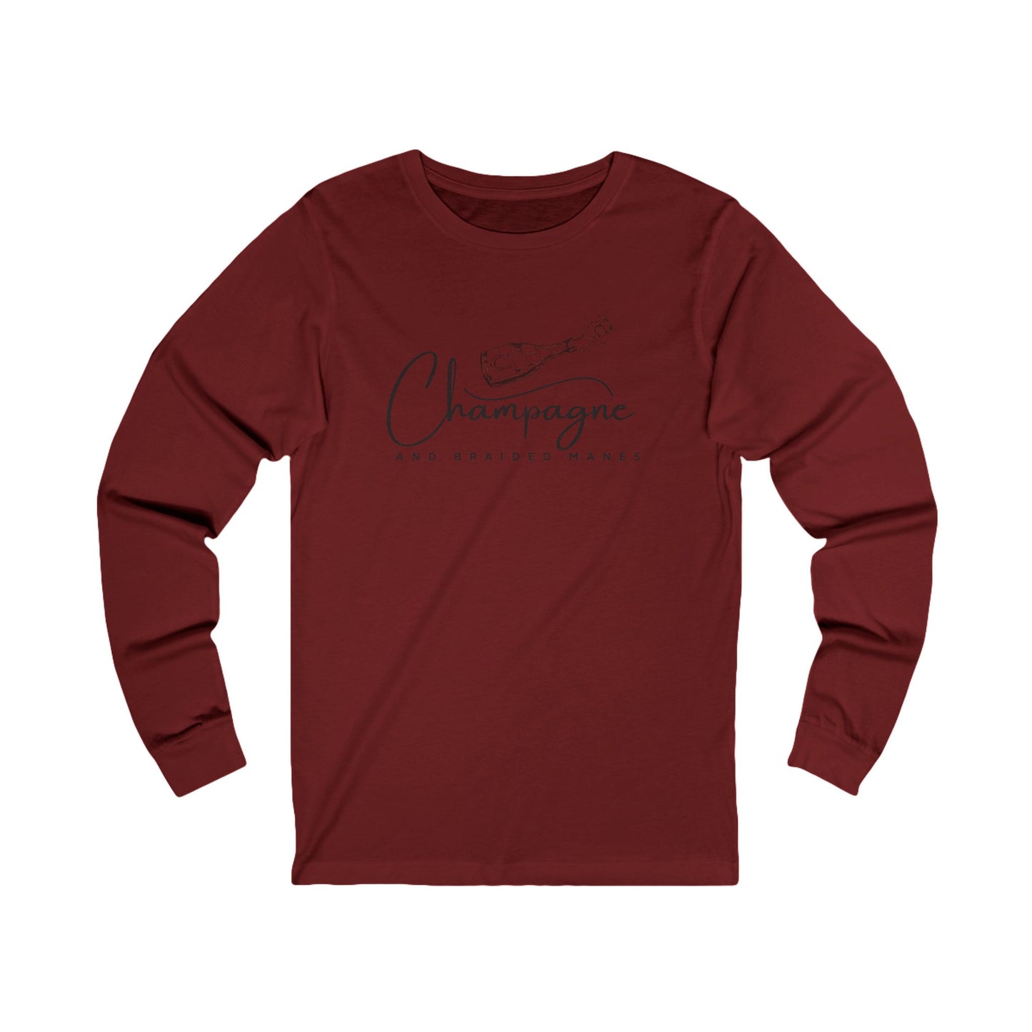 Champagne & Braided Manes - Light Long Sleeve